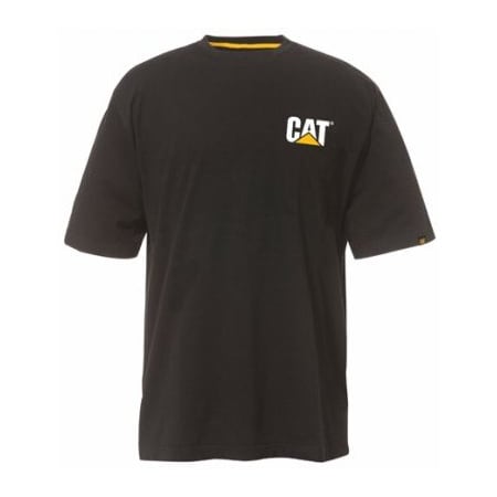 CATERPILLAR Cat Xl Blk S/S Tee W05324-016-XL